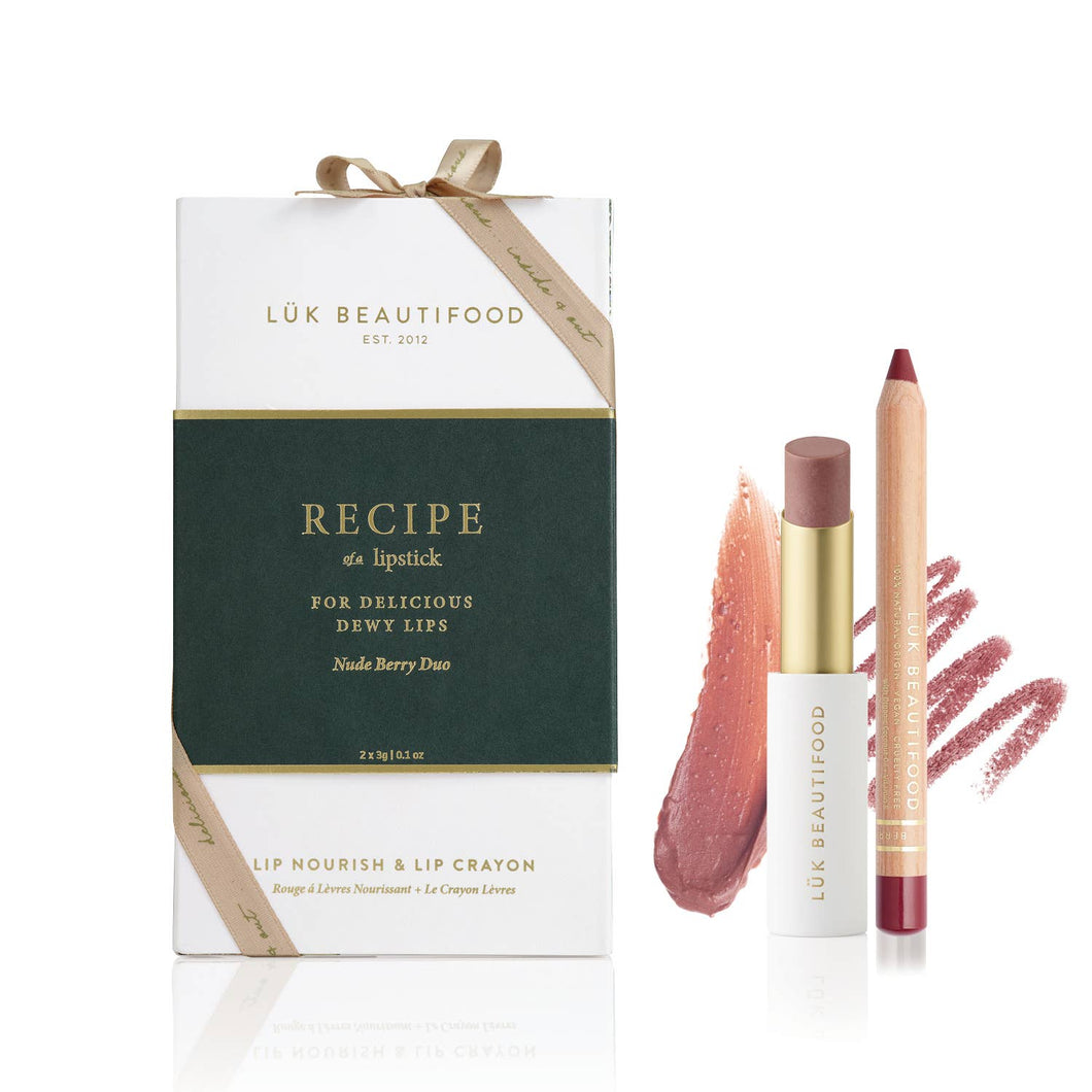 Recipe of a Lipstick - Nude Berry Duo