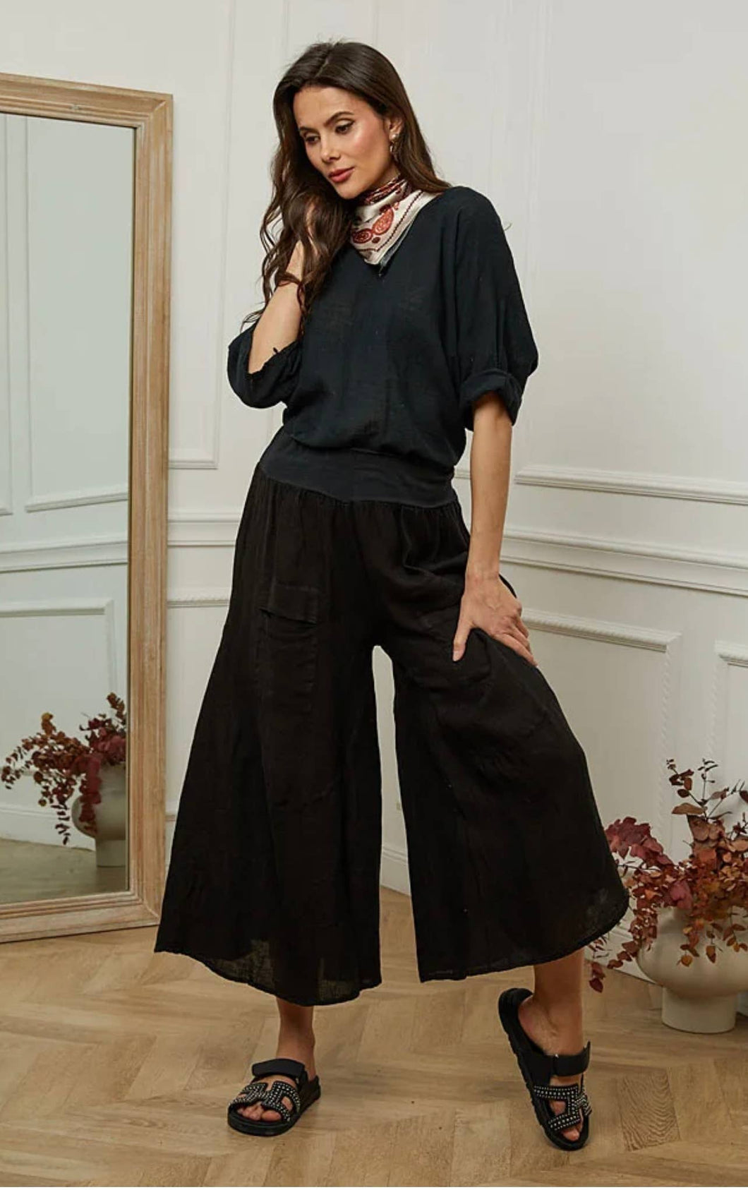 Boho Linen Trousers
