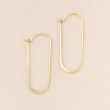 Load image into Gallery viewer, Refined Earring Collection - Cosmic Oval/Gold