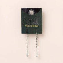 Load image into Gallery viewer, Refined Earring Collection - Teardrop Threader/Silver