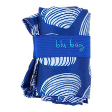 Load image into Gallery viewer, CLAMSHELLS NAVY blu Bag Reusable Shopper Tote
