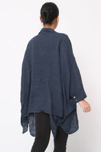 Load image into Gallery viewer, 100% linen tunic REF. 11645: Taupe