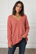 Load image into Gallery viewer, Everyday V-Neck Knit Sweater