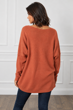 Load image into Gallery viewer, Everyday V-Neck Knit Sweater