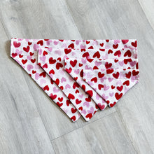 Load image into Gallery viewer, Valentines Reversible Over-the-Collar Bandana