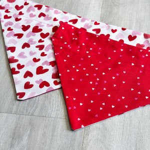 Valentines Reversible Over-the-Collar Bandana