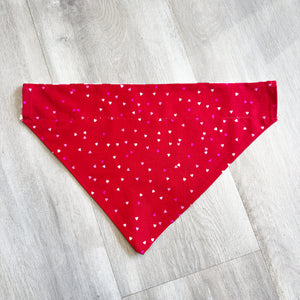 Valentines Reversible Over-the-Collar Bandana