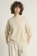 Load image into Gallery viewer, Mockneck Half Sleeve Sweater