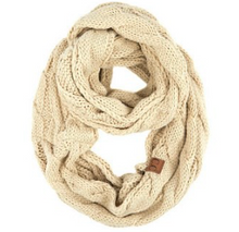 Load image into Gallery viewer, Cable Scarf