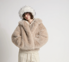 Load image into Gallery viewer, The Sacha Fur Jacket