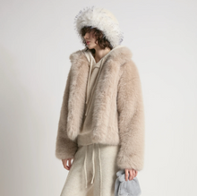 Load image into Gallery viewer, The Sacha Fur Jacket