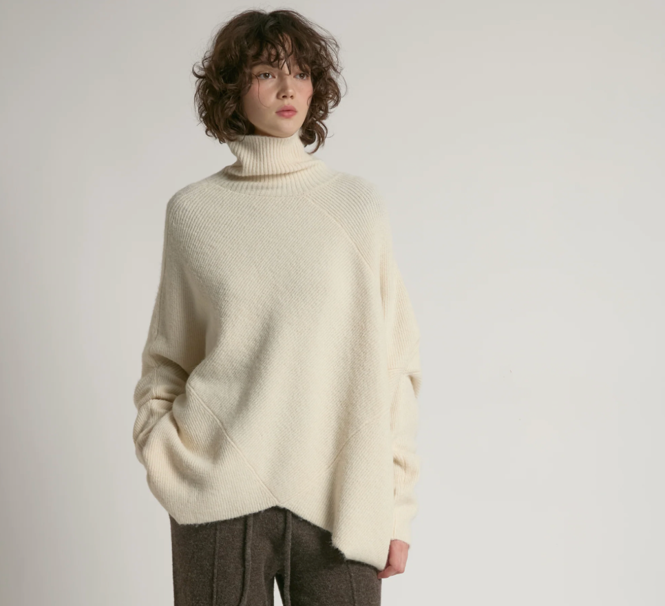 Notch Knit Pullover