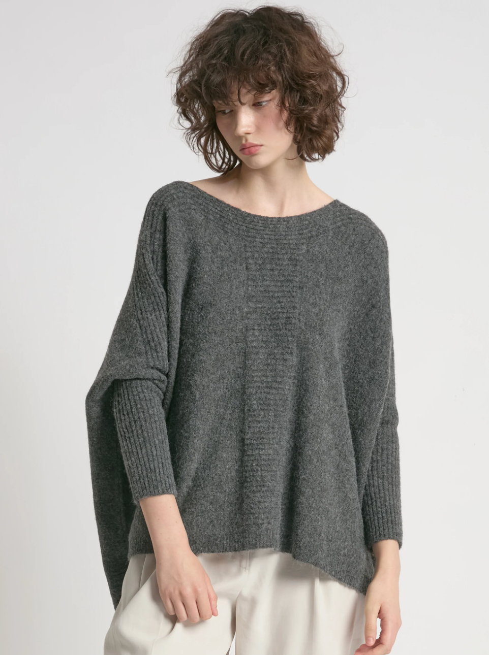 Dolman Poncho Sweater