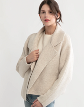 Load image into Gallery viewer, Flap Collar Crop Cardigan