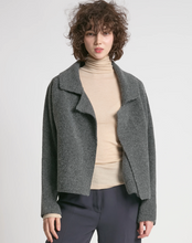 Load image into Gallery viewer, Flap Collar Crop Cardigan