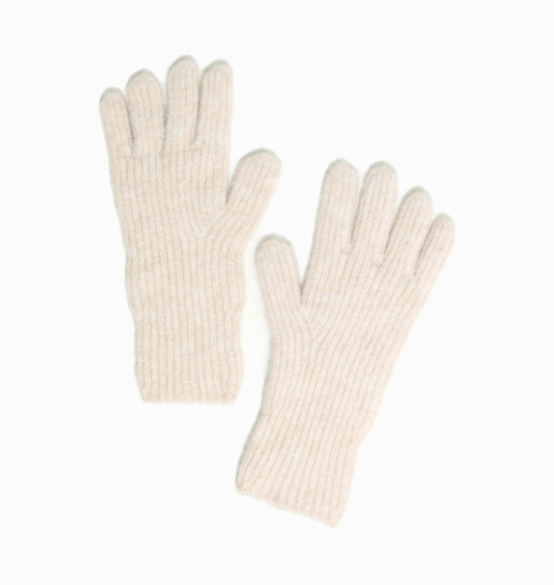 Chunky Knit Fingerhole Gloves