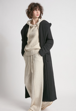 Load image into Gallery viewer, Belted Cotton Jersey Robe Coat