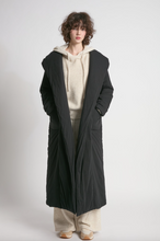 Load image into Gallery viewer, Belted Cotton Jersey Robe Coat