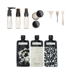 Refillable Ultimate Travel Black & Ivory