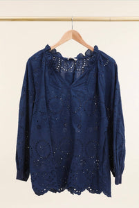 Eyelet Blouse