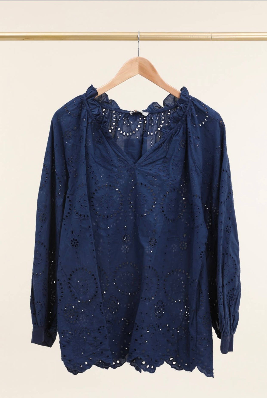 Eyelet Blouse