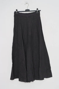 100% Linen Skirt REF.8304: Beige