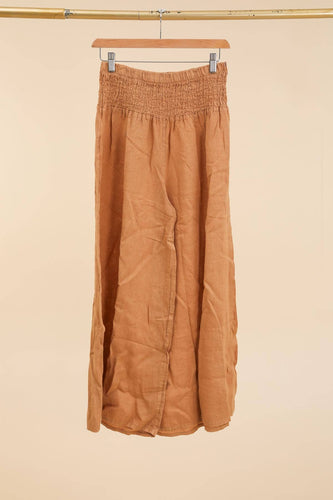 Wide Leg Linen Pants