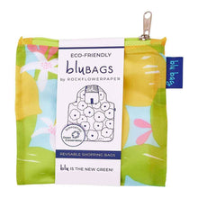 Load image into Gallery viewer, LEMON BLOSSOMS blu Bag Reusable Shopper Tote