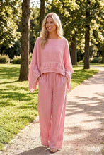 Load image into Gallery viewer, Shirred Channel Italian Pants