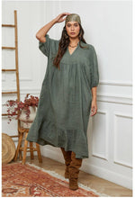 Load image into Gallery viewer, Classic Linen Dress