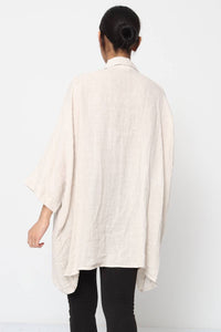 100% Linen Shirt REF. 2858: Duck Green