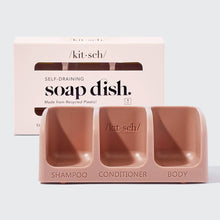 Load image into Gallery viewer, Self-draining Soap Dish - Terracotta