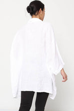 Load image into Gallery viewer, 100% Linen Shirt REF. 2858: Duck Green