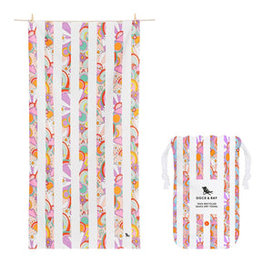 Dock & Bay Quick Dry Towels - Kids - Pink Power: Medium (51x27")