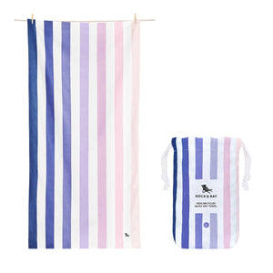 Dock & Bay Quick Dry Towels - Summer - Dusk to Dawn: Large (63x35")