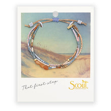 Load image into Gallery viewer, Mixed Media Bracelet - Inspiration/Red Aventurine/Gold