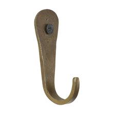 Load image into Gallery viewer, Forged Hook, Iron - Brass