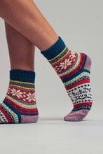 Load image into Gallery viewer, Fair Isle Knit Socks