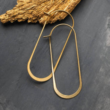 Load image into Gallery viewer, Refined Earring Collection - Cosmic Oval/Gold