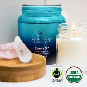 Not Your Ordinary Coconut Oil Jar.