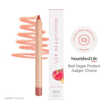 Load image into Gallery viewer, Eco-luxe Lipstick Crayon in Honey Peach