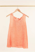 Load image into Gallery viewer, Linen Tie-Back Tank