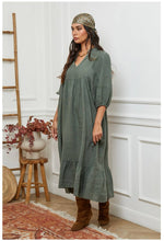 Load image into Gallery viewer, Classic Linen Dress