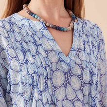 Load image into Gallery viewer, CORAL GARDEN Pintuck Beach Coverup: XL