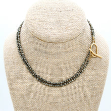 Load image into Gallery viewer, Luxury Faceted Long Pyrite Necklace or Bracelet