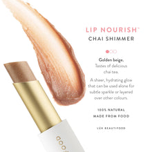 Load image into Gallery viewer, Lip Nourish™ Sheer Lipstick - Chai Shimmer