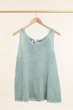 Load image into Gallery viewer, Linen Tie-Back Tank