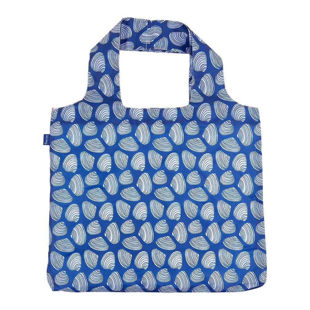 CLAMSHELLS NAVY blu Bag Reusable Shopper Tote