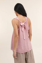 Load image into Gallery viewer, Linen Tie-Back Tank