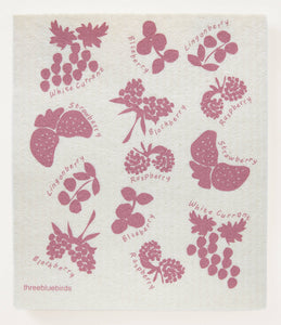 Mixed Berries Swedish Dishcloth